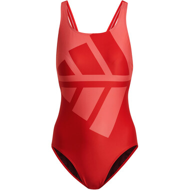 ADIDAS 3 BARS Women's Swimsuit (1 piece) Red/Pink 0